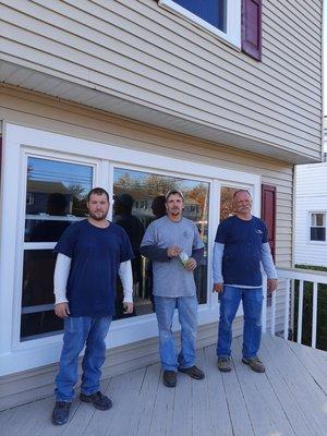 My window install crew! These guys are amazing!!!!!