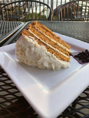 House made carrot cake