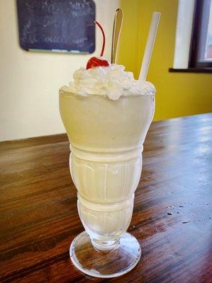 And what's a diner without a classic shake!