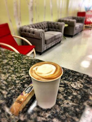 Come in for a fresh cup of coffee or a late... We serve them hot or cold =)