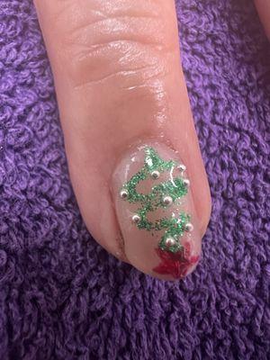 Spectacular manicure for Christmas!