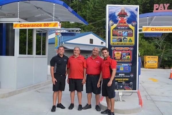 2 generations of Anthony's Car Wash