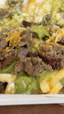 Carne asada fries.