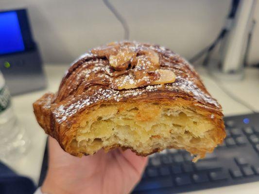 Almond croissant