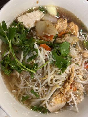 Chicken pho bowl