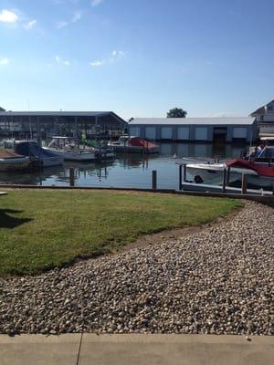 Dock right outside our door!