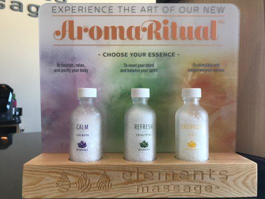 Ahhhhh!  Try our new AromaRitual.