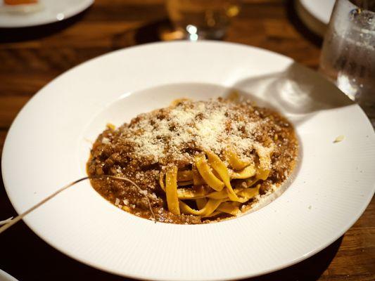 TAGLIATELLE ALLA BOLOGNESE