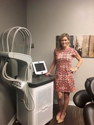 Our state of the art sculpsure laser fat removal device.