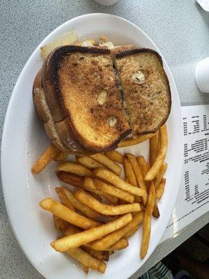 Patty Melt w/ Fries.