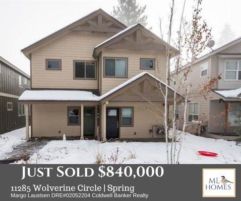 Just Sold-Truckee