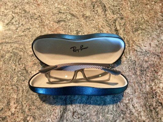 New carbon fiber Ray Ban glasses