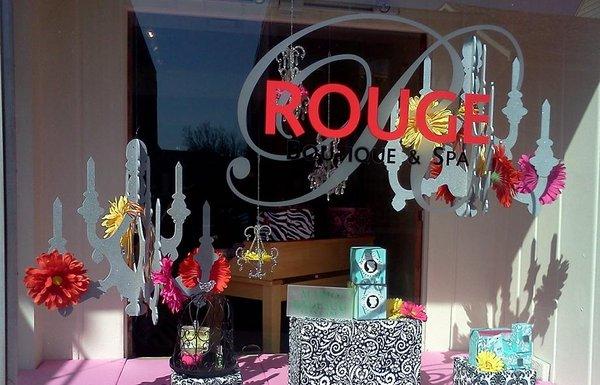 Rouge window display