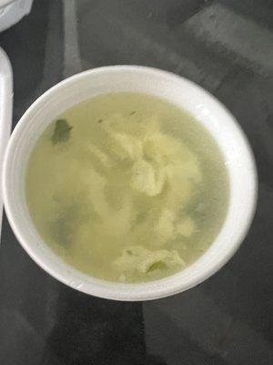 Egg Drop Soup doesn't have seafood in it for lunch specials