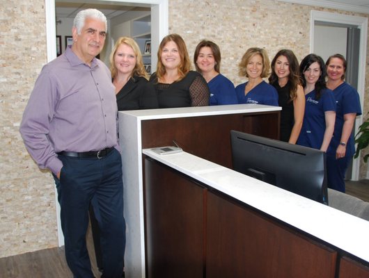 Dr. Tony Caramico, Kerry, Melissa, Cheri, Nancy, Alyssa, Michelle, Melissa