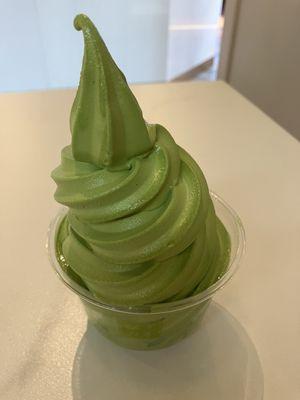 Matcha soft serve