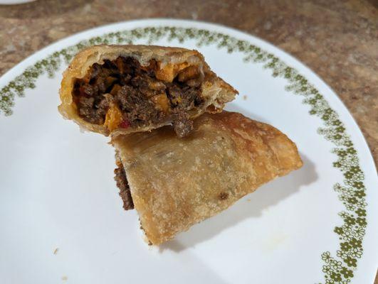 Spanish Chorizo & Sweet Potato Hand Pie Interior