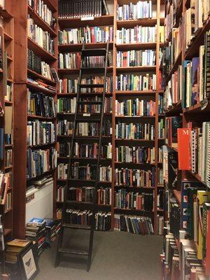 So many books you may need a ladder