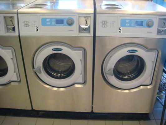 new washers, double, triple, 4 and 6 and 8 load