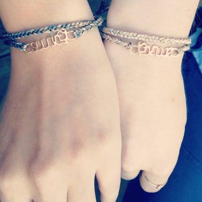 Brave Collection bracelets