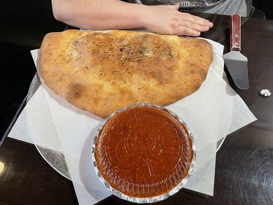 Monster calzone