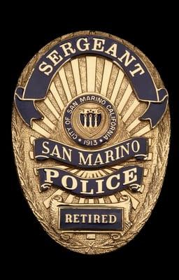 San Marino Retired Police Officer