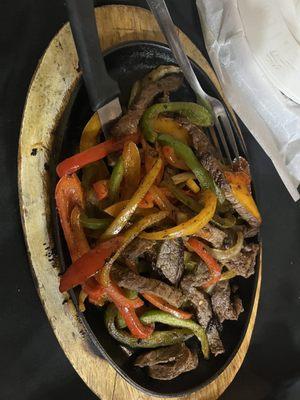 Carne fajitas