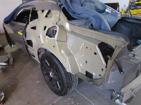 Dodge Challenger Quarter Panel Replacement