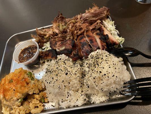 Mix any 2 for 20$ .... Huli Huli Chicken and Kalua Pig