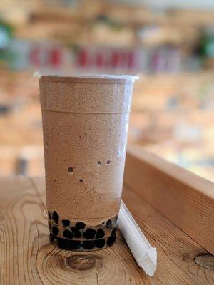 Coffee Milk Tea with Boba