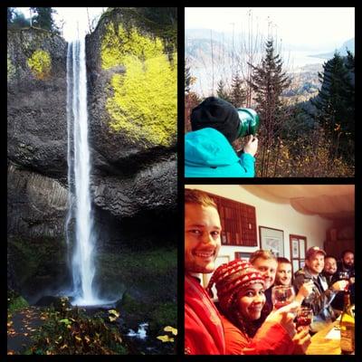 We offer a Columbia River Gorge Day Tour complete with wine tastings, a museum entry, and beautiful scenic stops.