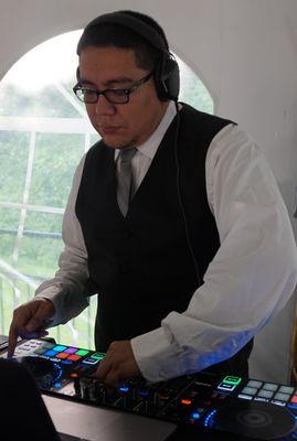 DJ Edison hard at work...or play?