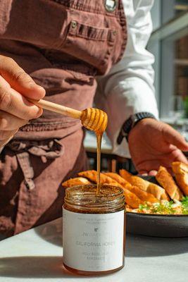 Whipped Feta with Honey