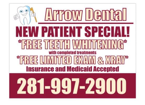 New patients Special!!!