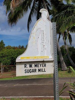 I guess the sign marker has seen better days! Lol! Someone needs to update/fix this sign.