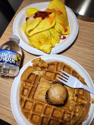 I m getting fatter for overindulge big breakfast. Wake up & breakfast from Charlotte, NC 12/23/24