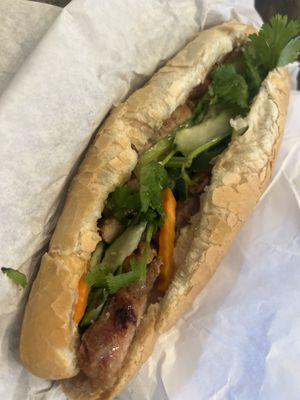 Grilled Chicken Banh Mi.