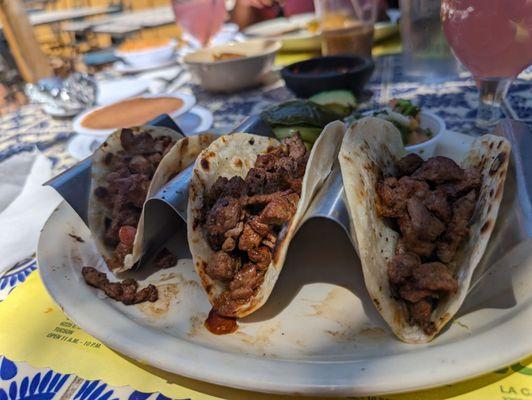 Carne asada tacos