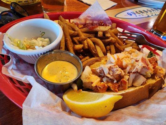 Lobster roll only $9.99 on our Sunday visit!