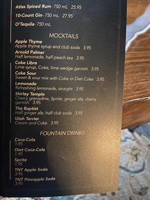 Mocktails