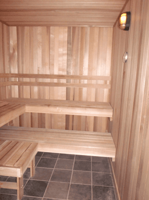 Western Cedar Dry Sauna