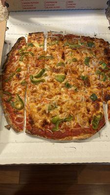 Thin Crust Pizza