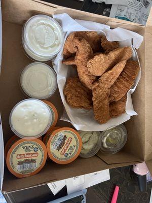 Chicken fingers