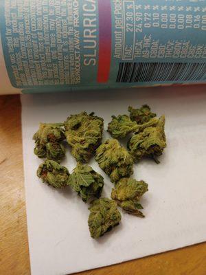 $55 for this leafy "Sira Reserve" Eighth