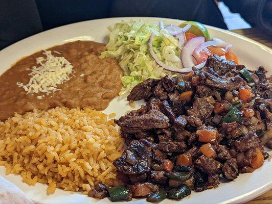 Carne asada a la Mexicana