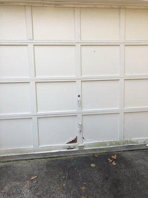 New door estimate Charlotte