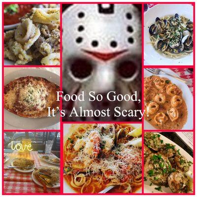 It's Friday. We're Serving Up Food So Good, that it's Almost Scary! We Open at 5:00!