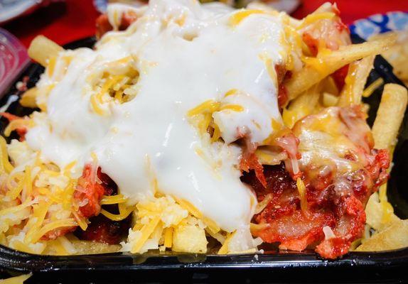 Adobada fries