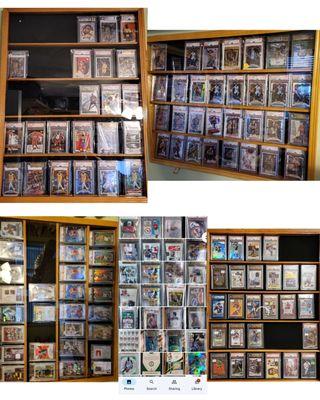 Graded cards purchased throughout the years at House of Cards.