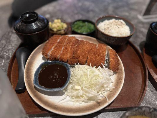 Tonkatsu set